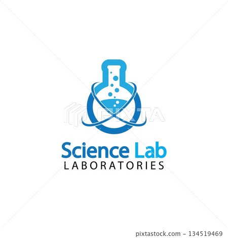 Science Lab logo.Laboratory Tube Logo Template Design Vector, Emblem, Design Concept, Creative Symbol, Icon Science Lab logo.Laboratory Tube Logo Template Design Vector, Emblem, Design Concept, Creative Symbol, Icon 134519469