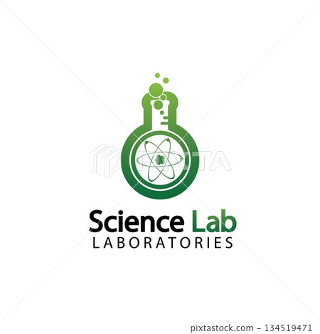 Science Lab logo.Laboratory Tube Logo Template Design Vector, Emblem, Design Concept, Creative Symbol, Icon Science Lab logo.Laboratory Tube Logo Template Design Vector, Emblem, Design Concept, Creative Symbol, Icon 134519471