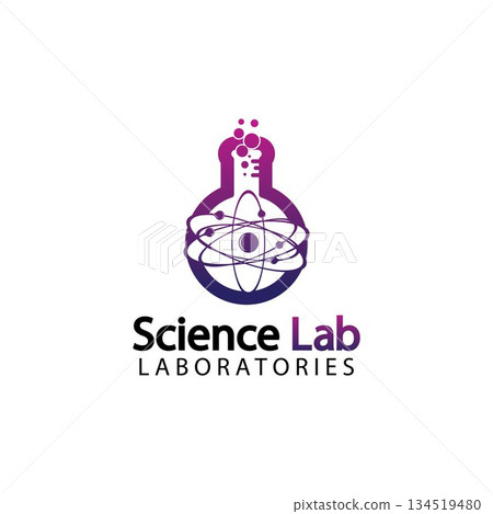 Science Lab logo.Laboratory Tube Logo Template Design Vector, Emblem, Design Concept, Creative Symbol, Icon Science Lab logo.Laboratory Tube Logo Template Design Vector, Emblem, Design Concept, Creative Symbol, Icon 134519480
