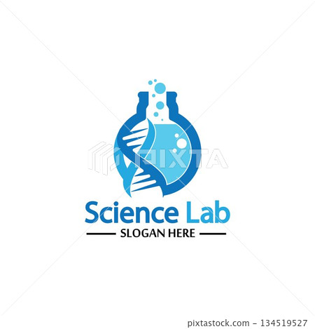 Science Lab logo.Laboratory Tube Logo Template Design Vector, Emblem, Design Concept, Creative Symbol, Icon Science Lab logo.Laboratory Tube Logo Template Design Vector, Emblem, Design Concept, Creative Symbol, Icon 134519527