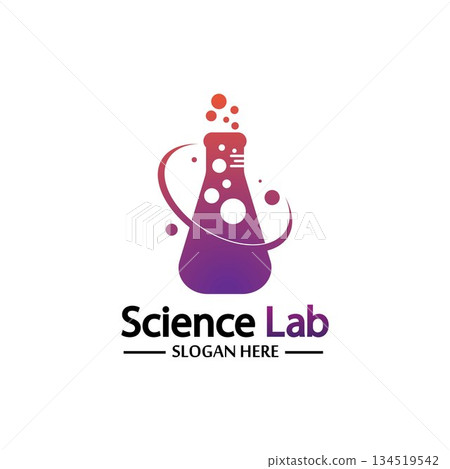 Science Lab logo.Laboratory Tube Logo Template Design Vector, Emblem, Design Concept, Creative Symbol, Icon Science Lab logo.Laboratory Tube Logo Template Design Vector, Emblem, Design Concept, Creative Symbol, Icon 134519542