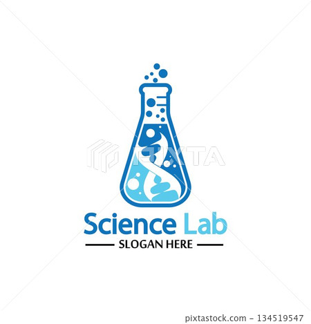 Science Lab logo.Laboratory Tube Logo Template Design Vector, Emblem, Design Concept, Creative Symbol, Icon Science Lab logo.Laboratory Tube Logo Template Design Vector, Emblem, Design Concept, Creative Symbol, Icon 134519547