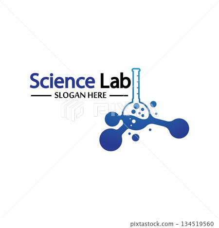 Science Lab logo.Laboratory Tube Logo Template Design Vector, Emblem, Design Concept, Creative Symbol, Icon Science Lab logo.Laboratory Tube Logo Template Design Vector, Emblem, Design Concept, Creative Symbol, Icon 134519560