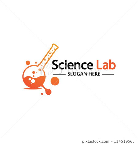 Science Lab logo.Laboratory Tube Logo Template Design Vector, Emblem, Design Concept, Creative Symbol, Icon Science Lab logo.Laboratory Tube Logo Template Design Vector, Emblem, Design Concept, Creative Symbol, Icon 134519563