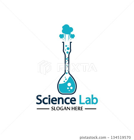 Science Lab logo.Laboratory Tube Logo Template Design Vector, Emblem, Design Concept, Creative Symbol, Icon Science Lab logo.Laboratory Tube Logo Template Design Vector, Emblem, Design Concept, Creative Symbol, Icon 134519570
