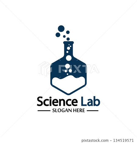 Science Lab logo.Laboratory Tube Logo Template Design Vector, Emblem, Design Concept, Creative Symbol, Icon Science Lab logo.Laboratory Tube Logo Template Design Vector, Emblem, Design Concept, Creative Symbol, Icon 134519571