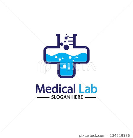 Medical Lab Logo Template Design Vector, Emblem, Design Concept, Creative Symbol, Icon Medical Lab Logo Template Design Vector, Emblem, Design Concept, Creative Symbol, Icon 134519586
