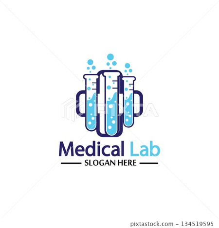 Medical Lab Logo Template Design Vector, Emblem, Design Concept, Creative Symbol, Icon Medical Lab Logo Template Design Vector, Emblem, Design Concept, Creative Symbol, Icon 134519595