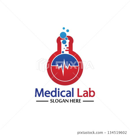 Medical Lab Logo Template Design Vector, Emblem, Design Concept, Creative Symbol, Icon Medical Lab Logo Template Design Vector, Emblem, Design Concept, Creative Symbol, Icon 134519602