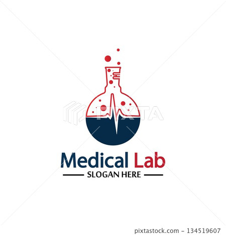 Medical Lab Logo Template Design Vector, Emblem, Design Concept, Creative Symbol, Icon Medical Lab Logo Template Design Vector, Emblem, Design Concept, Creative Symbol, Icon 134519607