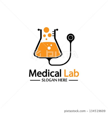 Medical Lab Logo Template Design Vector, Emblem, Design Concept, Creative Symbol, Icon Medical Lab Logo Template Design Vector, Emblem, Design Concept, Creative Symbol, Icon 134519609