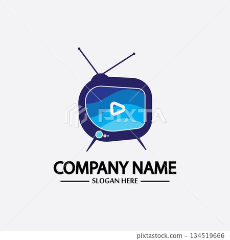 Tv Logo Design Media Technology Symbol Television,television media play logo design template vector,Emblem, Design Concept, Creative Symbol, Icon Tv Logo Design Media Technology Symbol Television,television media play logo design template vector,Emblem, Design Concept, Creative Symbol, Icon 134519666