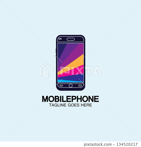 Mobile phone vector icon logo template concept illustration. Smartphone creative sign. Modern technology. Cellphone symbol. Tablet PC icon. Design element. Mobile phone vector icon logo template concept illustration. Smartphone creative sign. Modern technology. Cellphone symbol. Tablet PC icon. Design element. 134520217