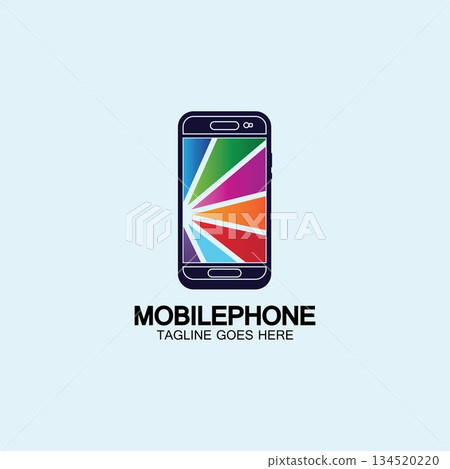Mobile phone vector icon logo template concept illustration. Smartphone creative sign. Modern technology. Cellphone symbol. Tablet PC icon. Design element. Mobile phone vector icon logo template concept illustration. Smartphone creative sign. Modern technology. Cellphone symbol. Tablet PC icon. Design element. 134520220