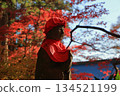 A buddhist jizo statue at the Chusonji temple at Hiraizumi town in Iwate prefecture in Tohoku Japan 134521199