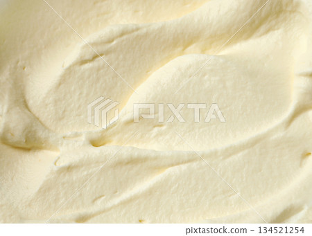 whipped cream background 134521254