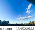 晴朗的天空藍天 134522688