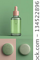 Mint green natural cosmetics set 134522896