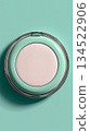 Cushion foundation on a green background 134522906