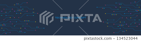 Circuit board texture with communication technology concept 134523044