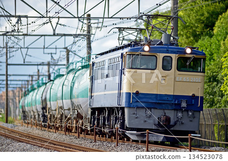 高崎線本莊岡部JR貨運EF65-2101(新鶴見) 高崎線本莊岡部JR貨運EF65-2101(新鶴見) 134523078