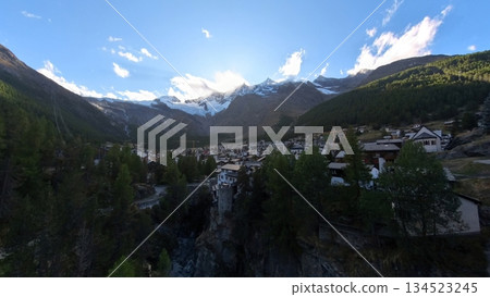瑞士山區度假勝地薩斯費 134523245