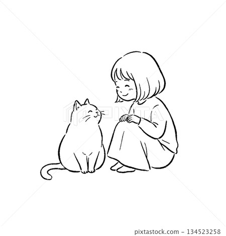 Cats and girls Cats and girls 134523258