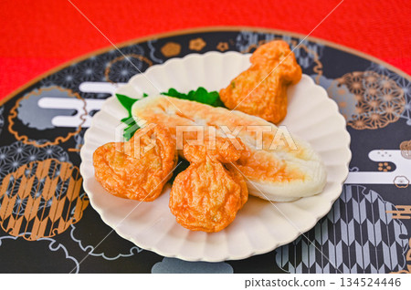 Vegetable tempura and bamboo shoots Vegetable tempura and bamboo shoots 134524446