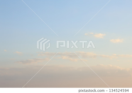 Dusk and clouds Dusk and clouds 134524594