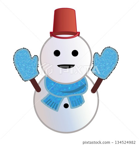 雪人的插圖 134524982