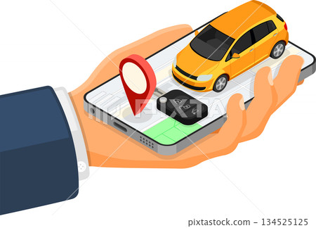 Car Sharing Service Concept 134525125