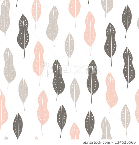 斯堪的納維亞植物無縫模式 134526560