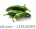 Children's green peppers: a non-bitter vegetable 134526569