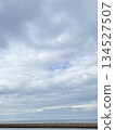 Cloudy sky and sea 134527507
