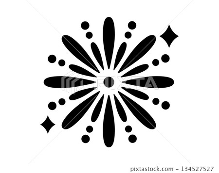 Fireworks icon monotone 134527527