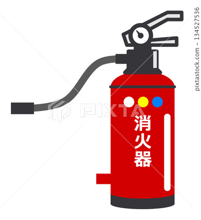 滅火器示意圖,可安全撲滅火災及火災事故 滅火器示意圖,可安全撲滅火災及火災事故 134527536