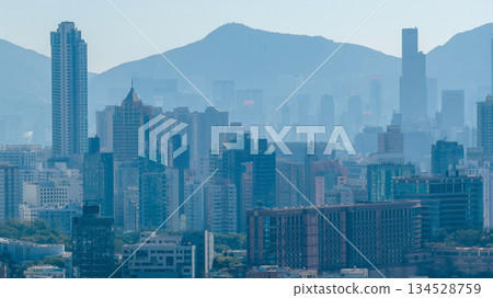 Dec 17 2025 Hong Kong Air Pollution Urban Smog Cityscape Dec 17 2025 Hong Kong Air Pollution Urban Smog Cityscape 134528759