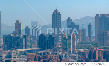 Dec 17 2025 East Kowloon Urban Skyline Cityscape Hong Kong Dec 17 2025 East Kowloon Urban Skyline Cityscape Hong Kong 134528762