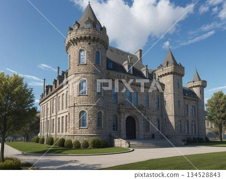 歐式建築 歐式建築 134528843