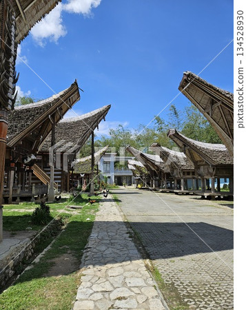 This is traditional house from Tana Toraja This is traditional house from Tana Toraja 134528930
