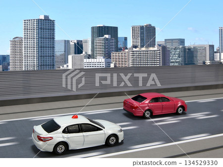 Road Traffic Law violation - undercover police car image Road Traffic Law violation - undercover police car image 134529330