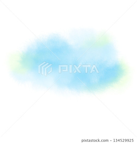 Blue watercolor title background 134529925