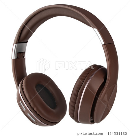 Wireless headphones for computer, on white background in isolation Wireless headphones for computer, on white background in isolation 134531180