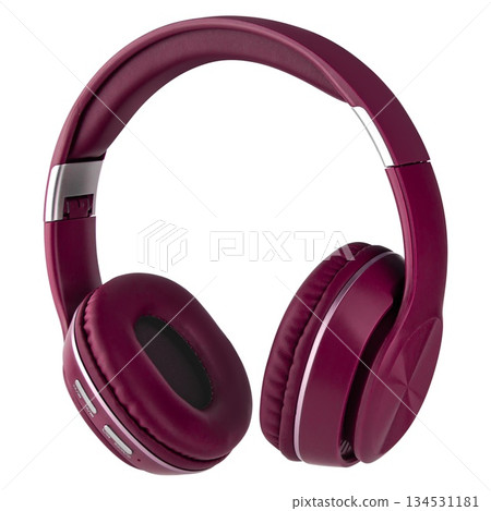 Wireless headphones for computer, on white background in isolation Wireless headphones for computer, on white background in isolation 134531181