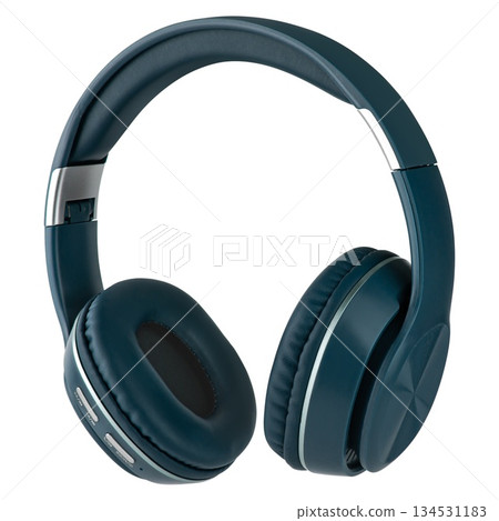 Wireless headphones for computer, on white background in isolation Wireless headphones for computer, on white background in isolation 134531183