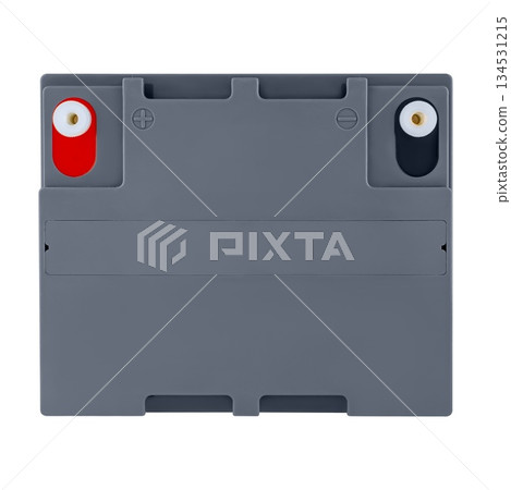 industrial gel battery, insulated on white background industrial gel battery, insulated on white background 134531215