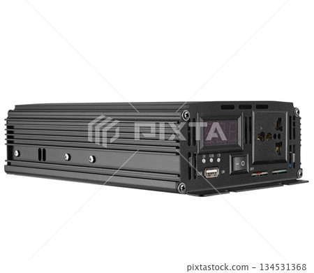 Inverters, voltage converter, on white background in insulation Inverters, voltage converter, on white background in insulation 134531368