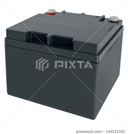 industrial Gel battery, on white background in insulation industrial Gel battery, on white background in insulation 134531393