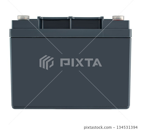 industrial Gel battery, on white background in insulation industrial Gel battery, on white background in insulation 134531394