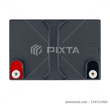 industrial Gel battery, on white background in insulation 134531400